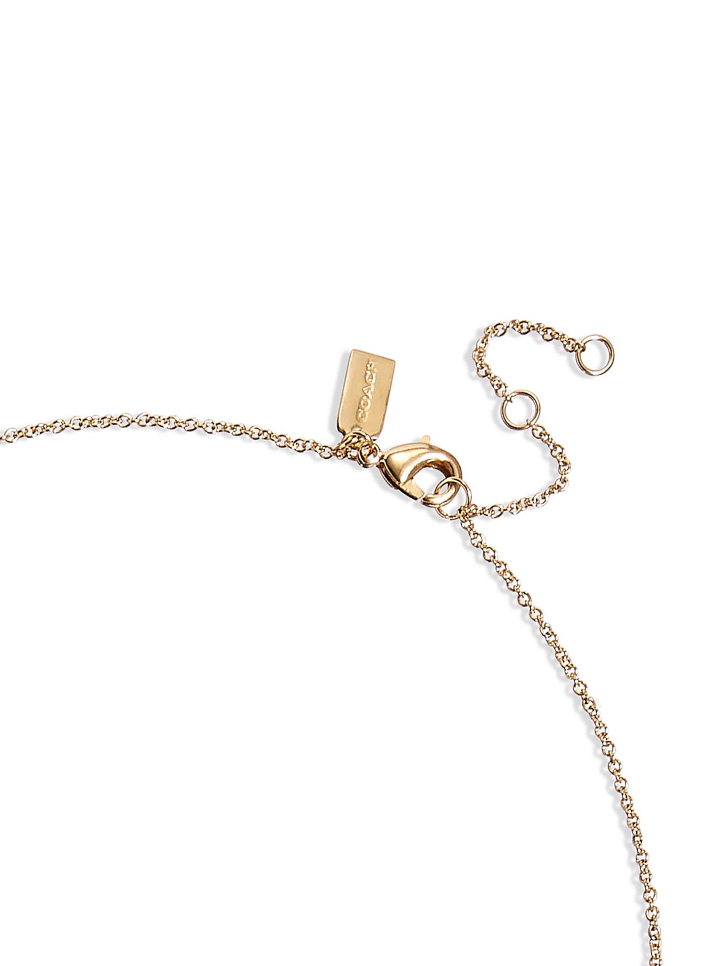 COACH Łańcuszek w kolorze złoty