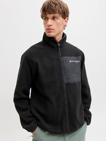 JACK & JONES - Chaqueta polar 'JJALPES' en negro