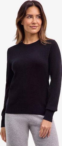 FALKE Pullover 'Pure Cashmere' in Schwarz: Vorderseite