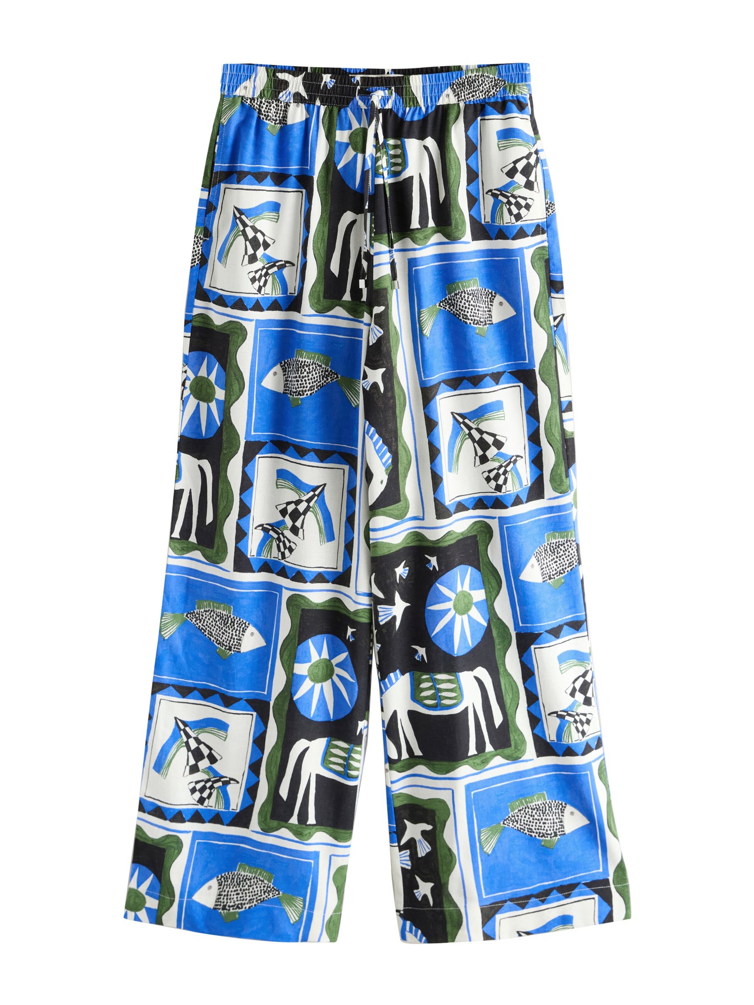 Next Pants in Blue: front