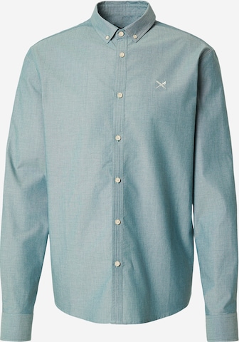 Chemise 'Samuel' Iriedaily en vert : devant