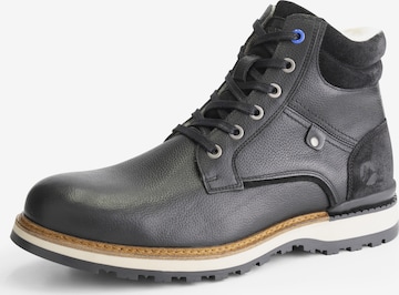 Travelin Snørestøvler 'Sundby' i sort: forside