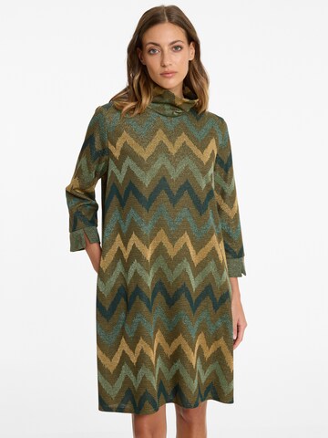 Ana Alcazar Kleid 'Avera' in Grün: Vorderseite