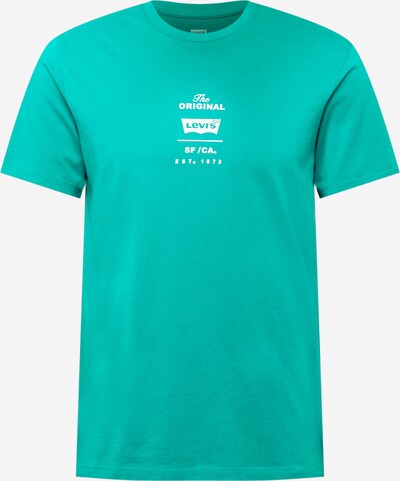 LEVI'S Bluser & t-shirts i jade / hvid, Produktvisning