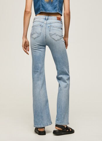 Pepe Jeans Flared Jeans 'Willa' in Blau