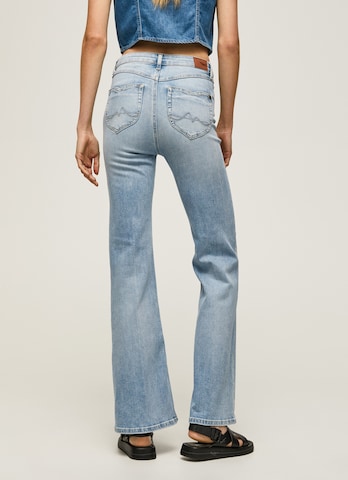 Pepe Jeans Flared Jeans 'Willa' in Blauw