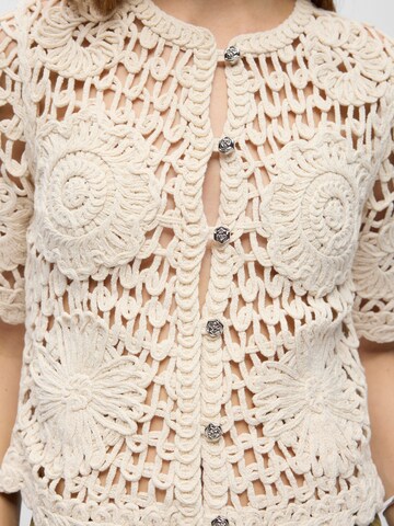 OBJECT - Cárdigan en beige