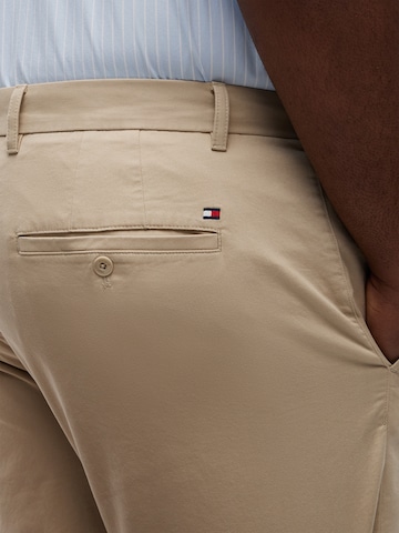 Regular Pantalon chino 'Denton' Tommy Hilfiger Big & Tall en beige