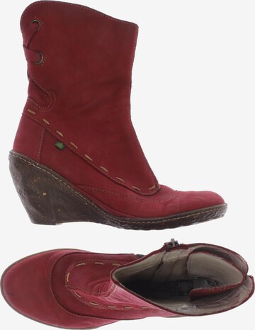 EL NATURALISTA Dress Boots in 37 in Red: front