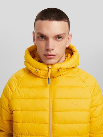 Bershka Between-Season Jacket in Yellow
