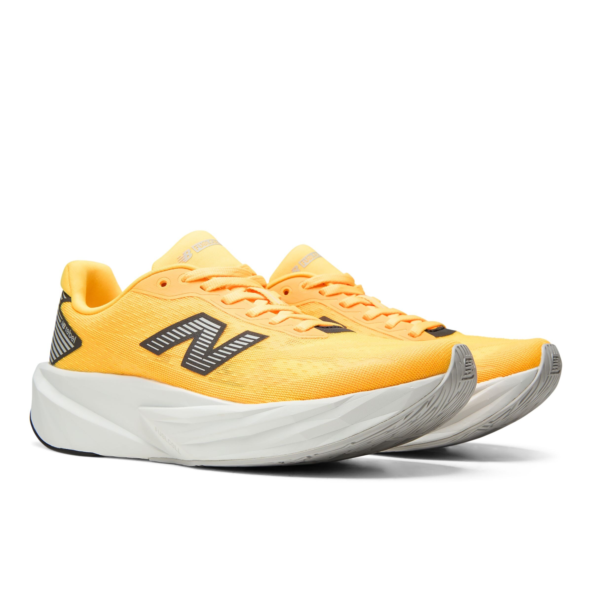 new balance 'FuelCell Rebel v5 Grey Days'. in Orange