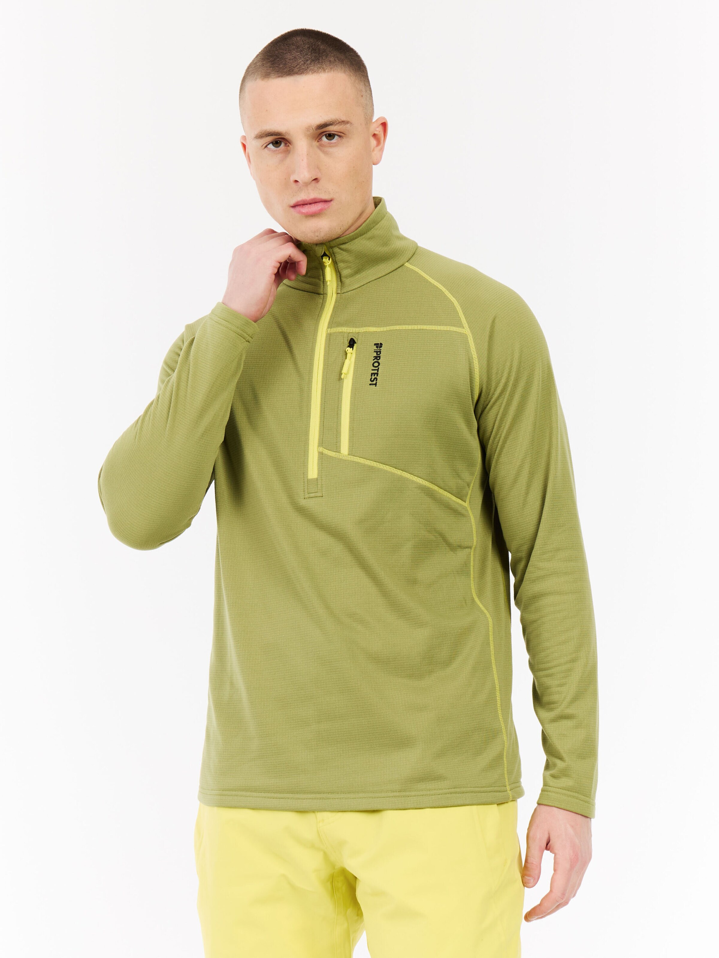 Sweat de sport 'PRTRekody' PROTEST en vert : devant