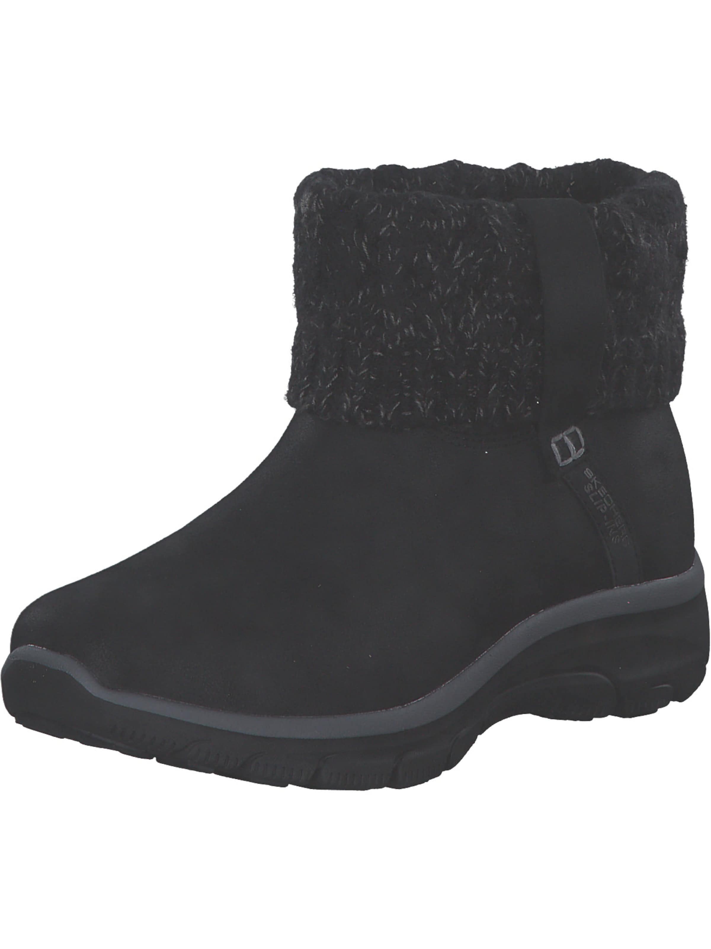 Bottines 'EASY GOING - COZY WEATHER 2' SKECHERS en noir : devant