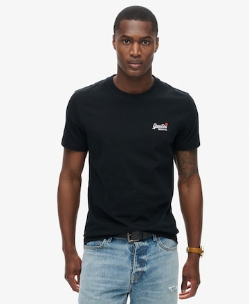 T-Shirt 'Essential' Superdry en bleu
