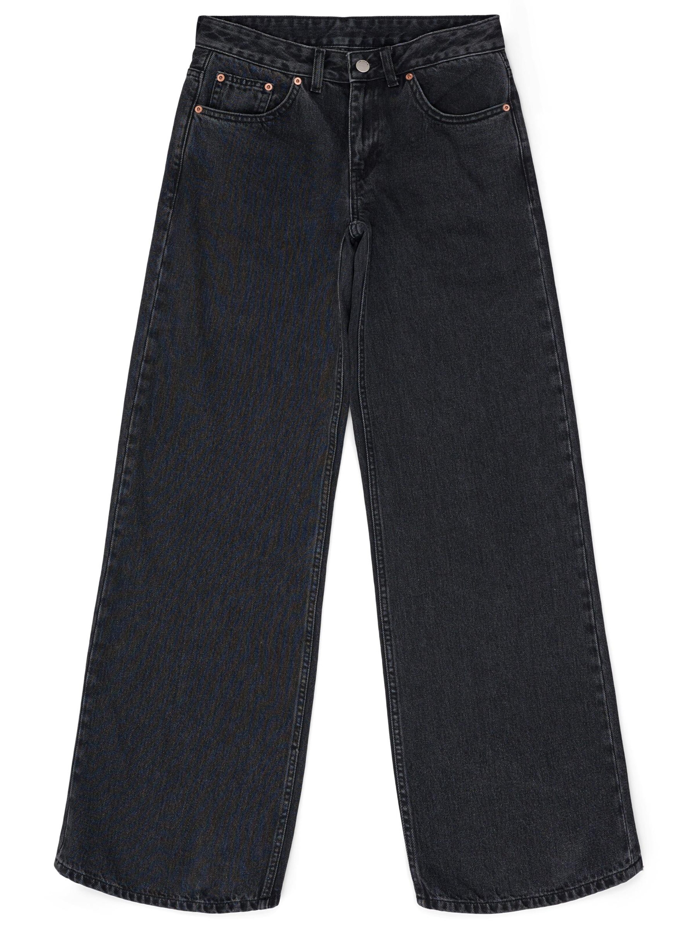 Dr. Denim Jeans 'Rhue Wide'‌‌ in Schwarz: Vorderseite
