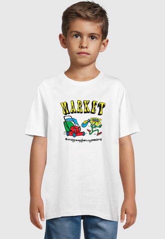 MARKET Shirt 'On The Run' in White: front