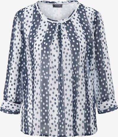 Basler Bluse in blau / weiß, Produktansicht