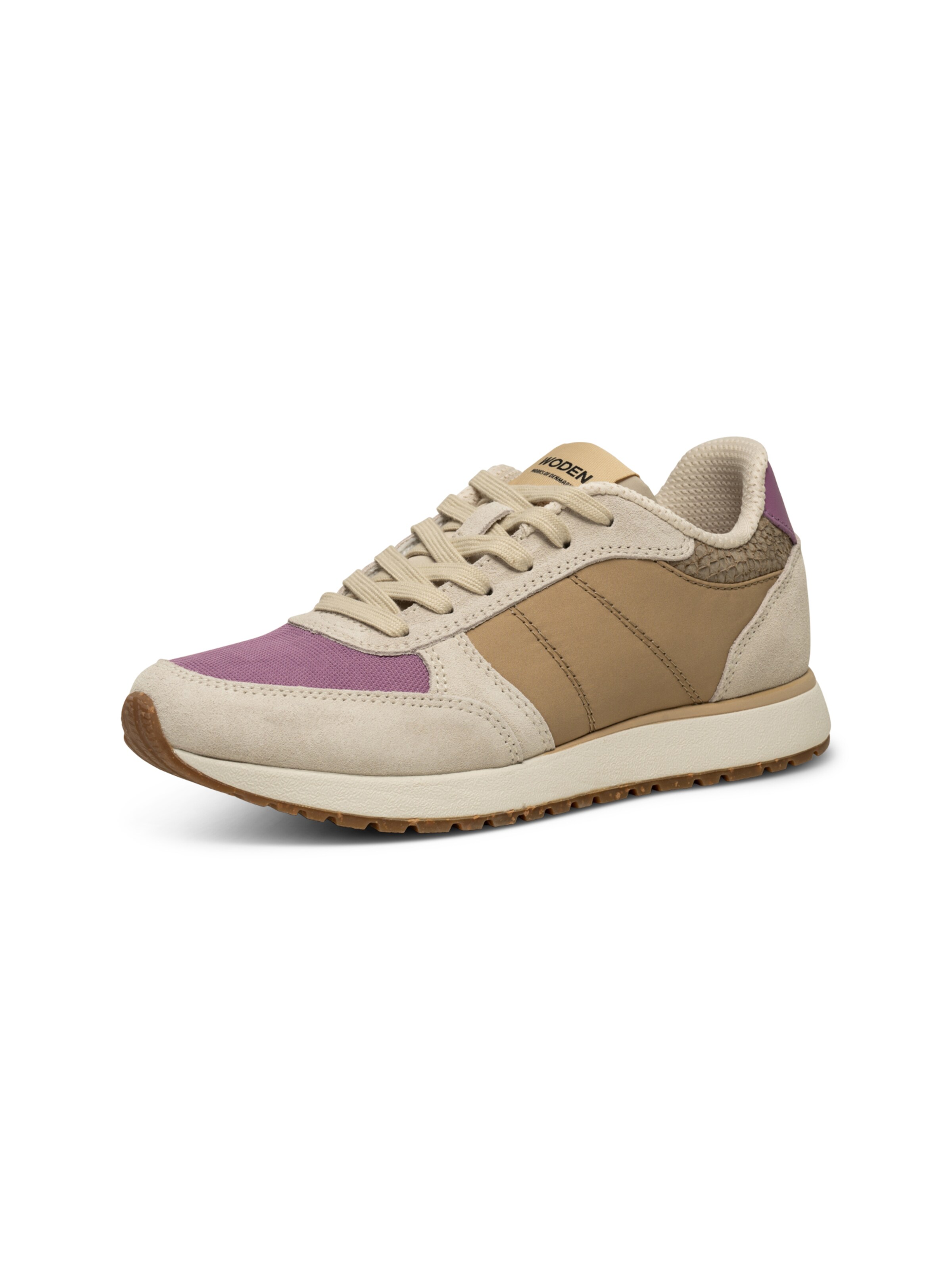 WODEN Sneaker low ' Ronja ' i beige: forside