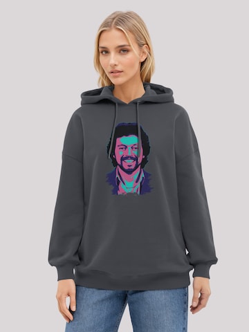Sweat-shirt 'TV Times ' F4NT4STIC en noir : devant