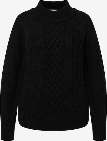 Studio Untold Sweater in Black: front