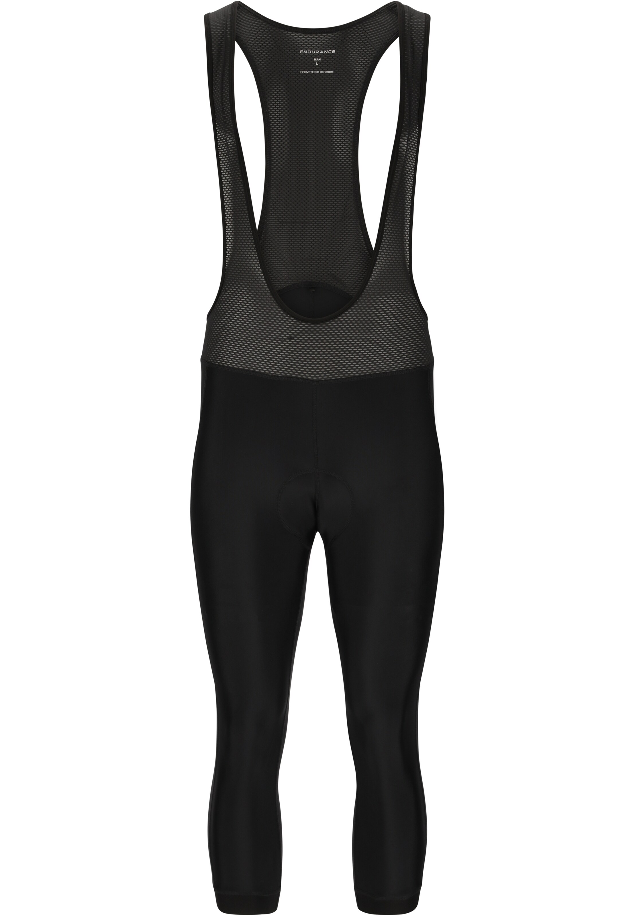 ENDURANCE Skinny Radhose 'Gorsk V2' in Schwarz: Vorderseite