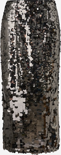 s.Oliver BLACK LABEL Nederdel i sølvgrå / sort, Produktvisning