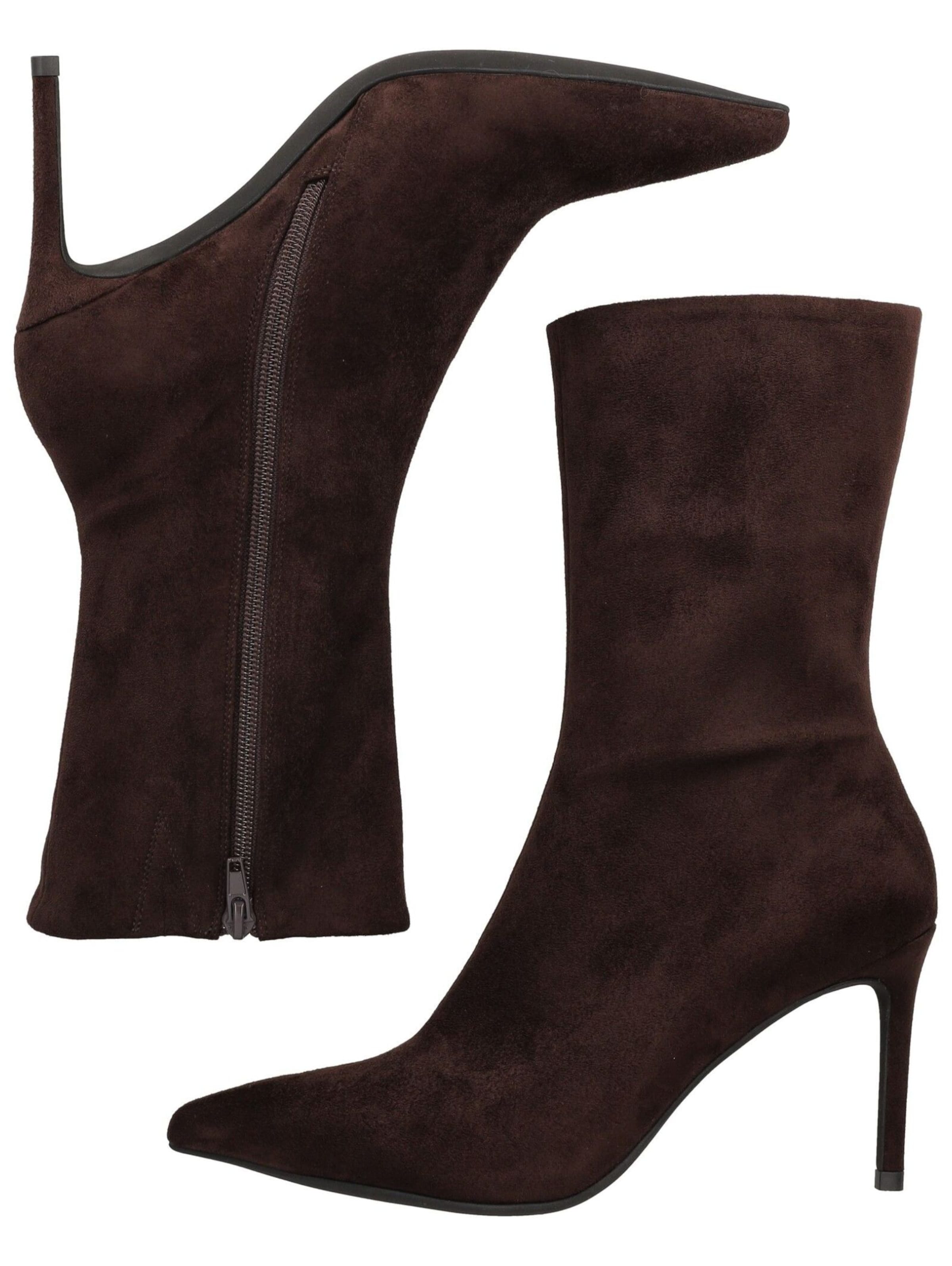 Jeffrey Campbell Enkellaarsjes in Bruin
