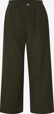 Fransa Wide leg Chino Pants 'FRFAMADDIE' in Green: front