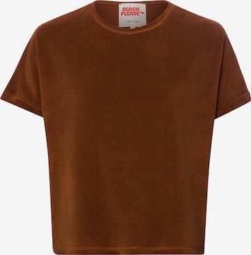 T-shirt Marie Lund en marron : devant