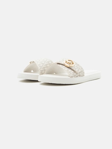 smėlio MICHAEL Michael Kors Šlepetės: priekis