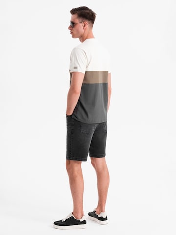 Ombre regular Jeans i sort