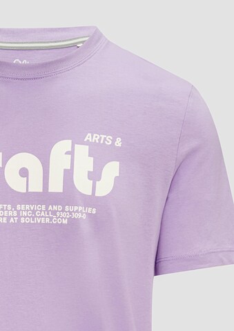 T-Shirt s.Oliver en violet