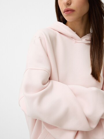 Bershka Sweatshirt in Pink