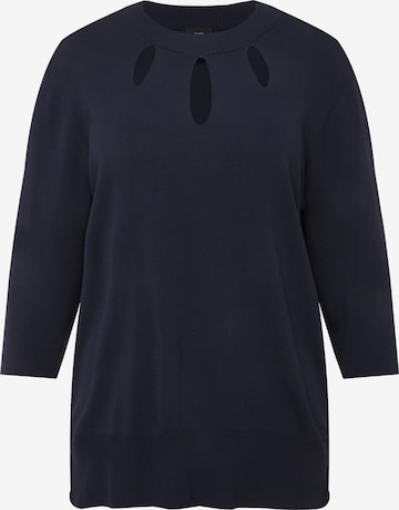 Ulla Popken Sweater in Blue: front