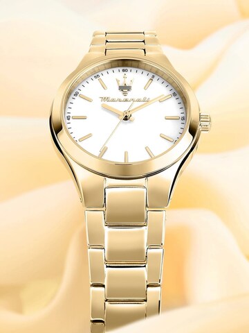 Maserati Analoog horloge in Goud
