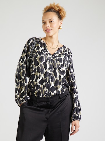 Vero Moda Curve Blouse 'VMCFANINI' in Green: front