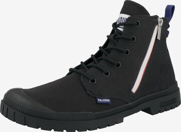 Palladium Boots ' Sp20 French Outzip ' in Schwarz: predná strana