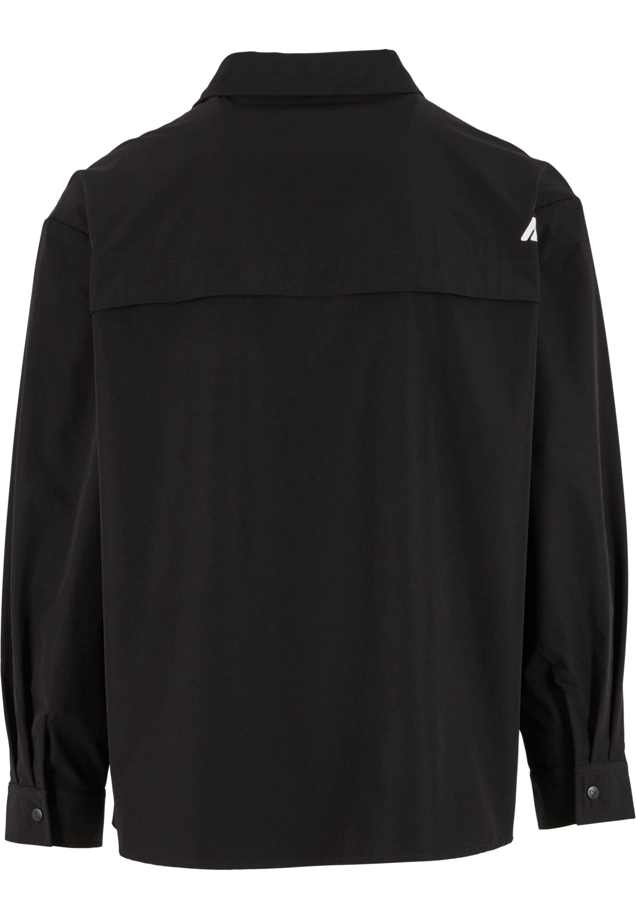 Another Cotton Lab Regular Fit Hemd in Schwarz