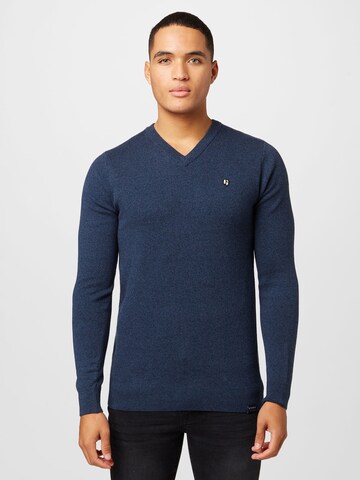 Pull-over GARCIA en bleu : devant