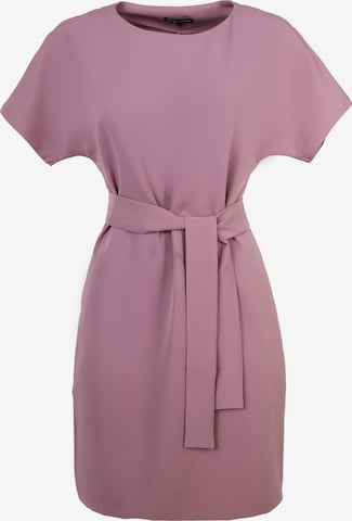Awesome Apparel Dress in Pink: front