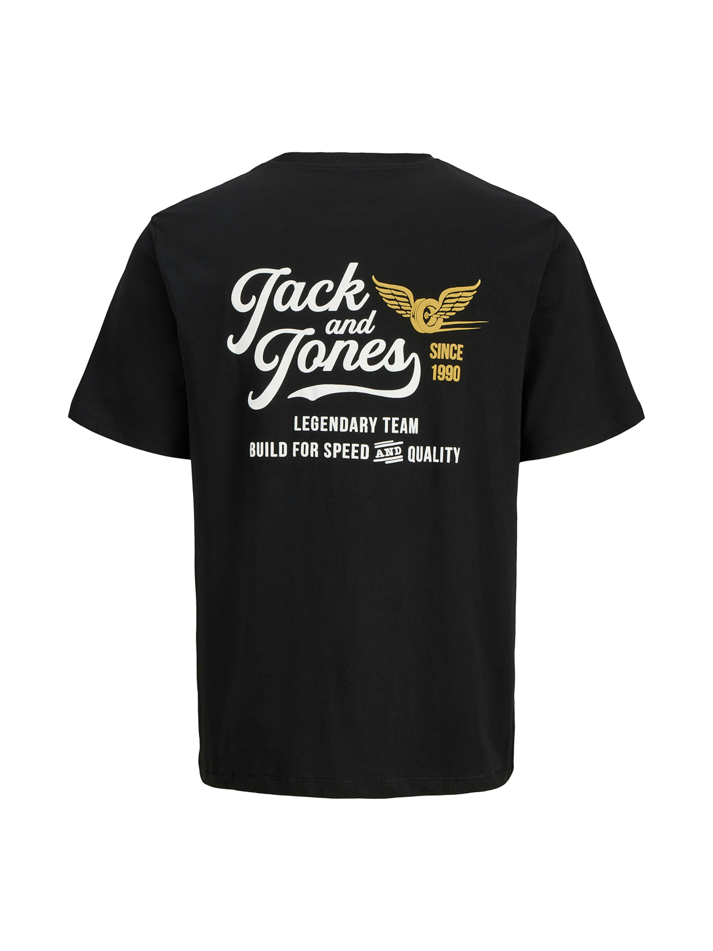 JACK & JONES Shirt 'JJLEGEND' in Black