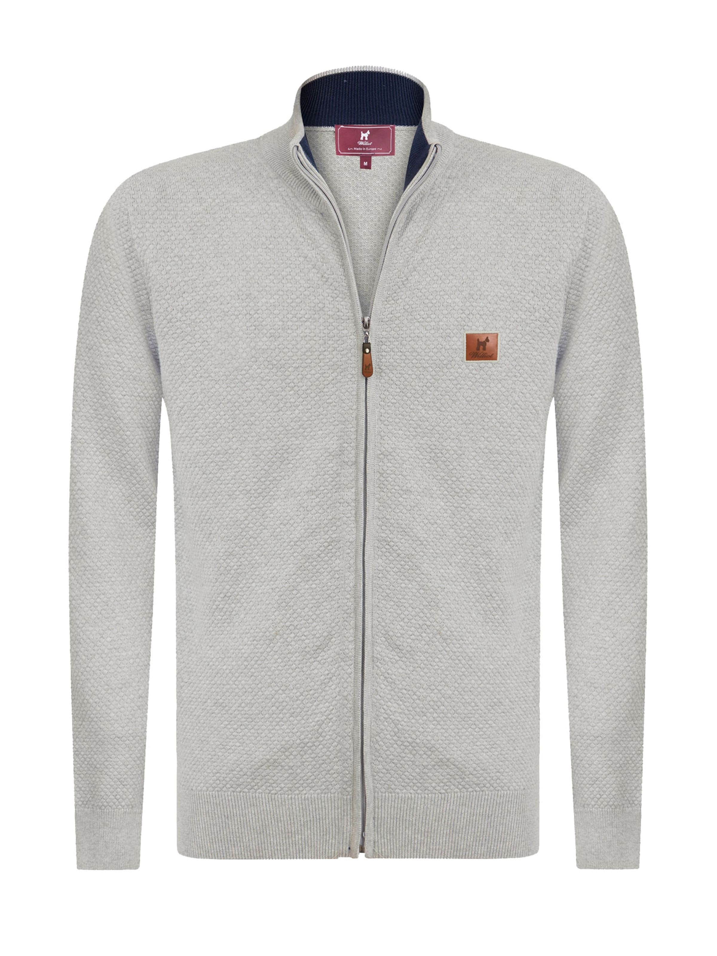 Vestes en maille Williot en gris : devant