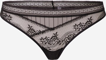 PASSIONATA - Tanga em preto: frente