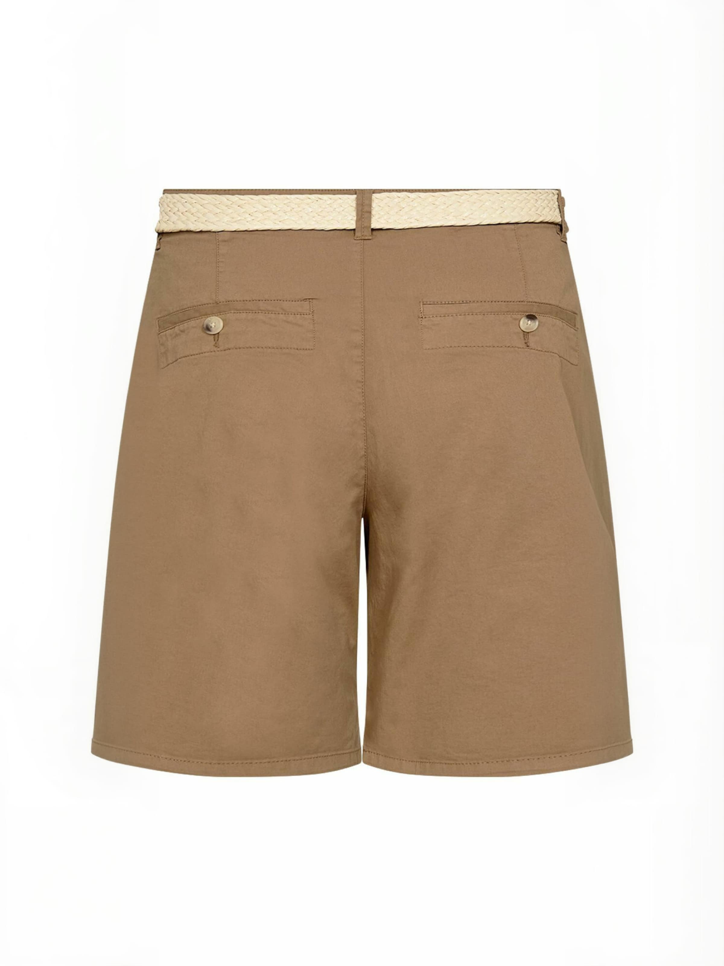 Largi Pantaloni eleganți 'Roverna' de la Soyaconcept pe maro