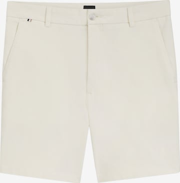 BOSS Chino Pants ' Kane ' in White: front