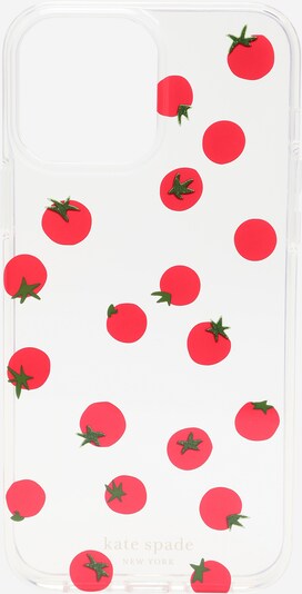 Kate Spade Smartphone case 'ROMA' in Green / Red / Transparent / White, Item view