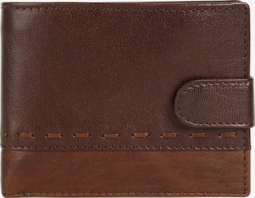 Bagan Portemonnaie in Braun: Vorderseite