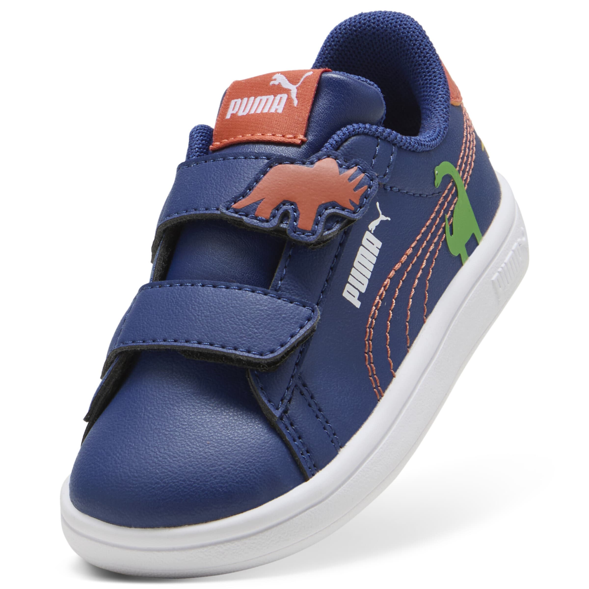 PUMA Sneaker 'Smash 3.0 Dino' in Blau: Vorderseite
