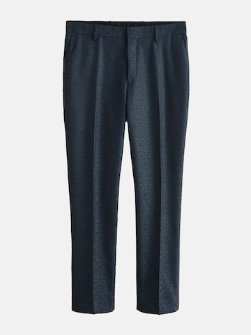 Coupe slim Pantalon à plis Next en bleu