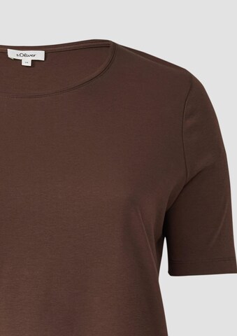 T-shirt s.Oliver en marron